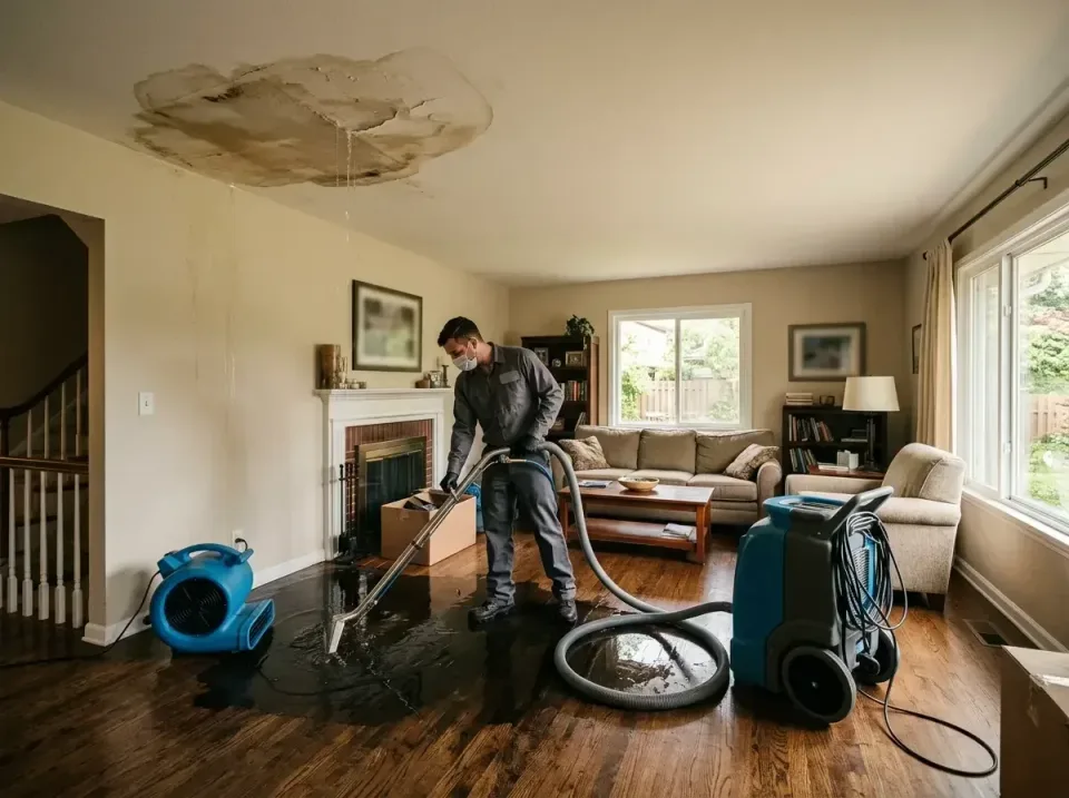 attic-pipe-burst-ceiling-drip-008 — frequently asked questions, Water Damage Restoration & Carpet Care in Donaldsonville, LA